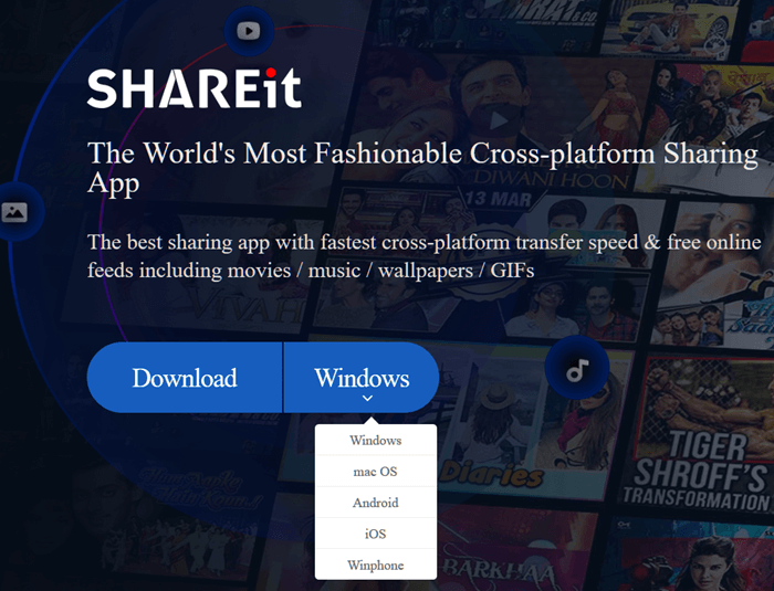 SHAREit for PC Windows 10 64-bit Free Download (Latest Version)