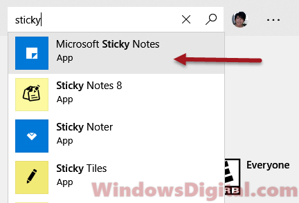 microsoft sticky notes for windows free download